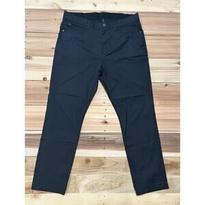 English Laundry Men’s Pants 36x30 Black Stretch Chino Casual Dress Pants